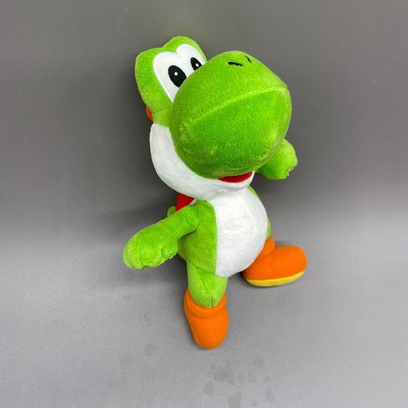 Yoshi Plush Stuffed Animal Toy Super Mario Brothers Nintendo 10 inch no tag - Picture 1 of 6